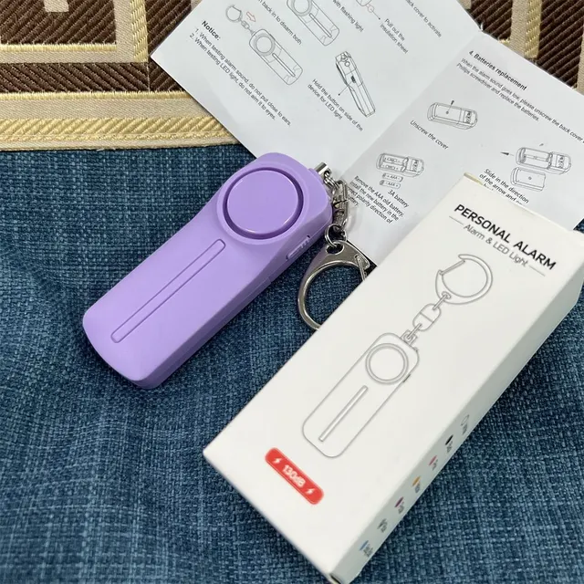 130dB Personal Security Alarm Keychain 6
